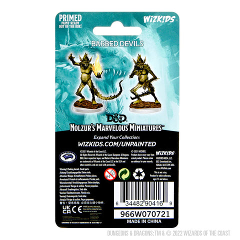 Dungeons & Dragons - Nolzurs Marvelous Miniatures: Barbed Devils