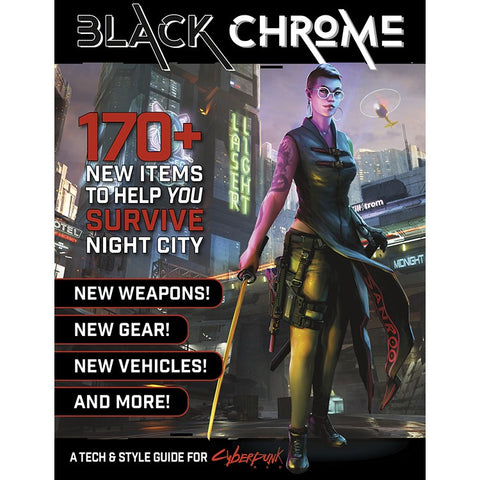 Cyberpunk RED RPG: Black Chrome