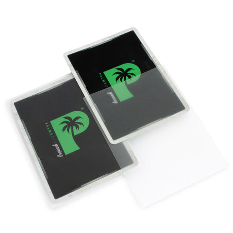 Palms Off Gaming - Blackout Deck Sleeves: Standard Size - Clear