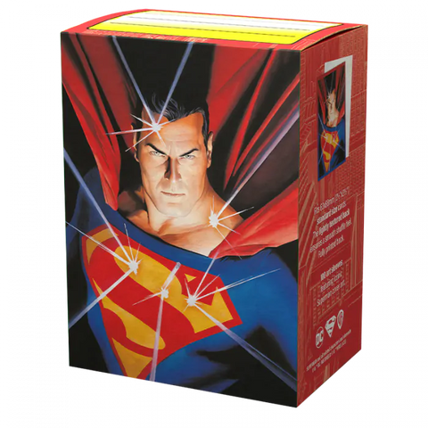 Dragon Shield - Standard Size Sleeves: Brushed Art - Superman Series: Superman