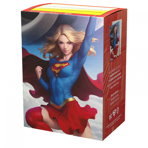 Dragon Shield - Standard Size Sleeves: Brushed Art - Superman Series: Supergirl