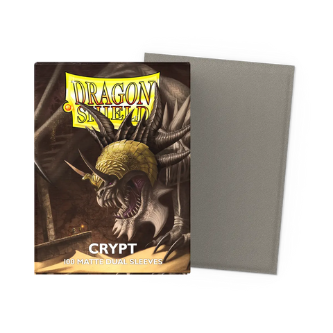 Dragon Shield - Standard Size Sleeves: Matte Dual - Crypt