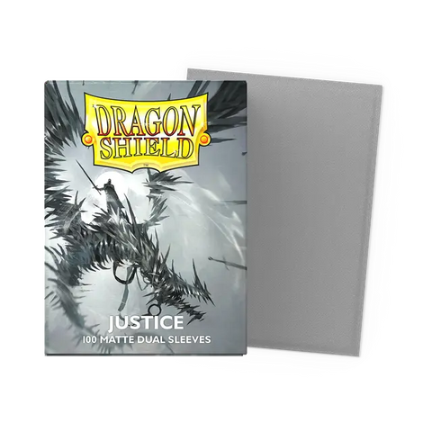 Dragon Shield - Standard Size Sleeves: Matte Dual - Justice