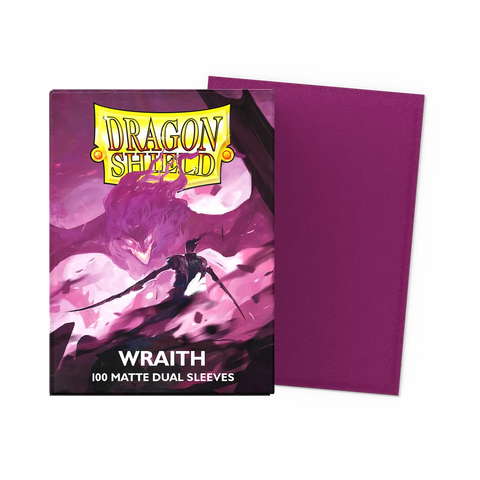 Dragon Shield - Standard Size Sleeves: Matte Dual - Wraith