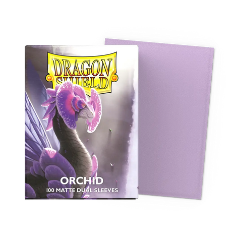 Dragon Shield - Standard Size Sleeves: Matte Dual - Orchid