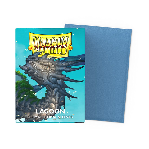 Dragon Shield - Standard Size Sleeves: Matte Dual - Lagoon