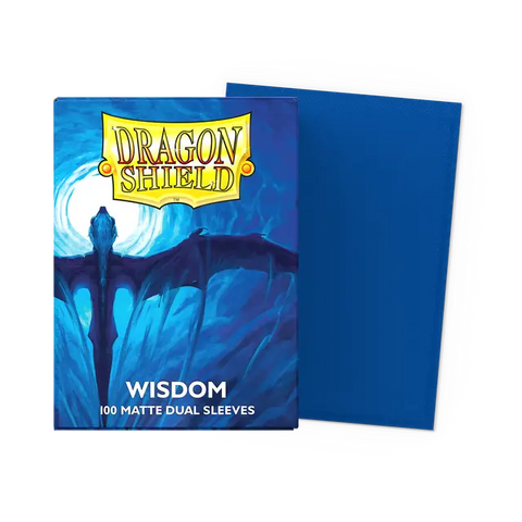 Dragon Shield - Standard Size Sleeves: Matte Dual - Wisdom