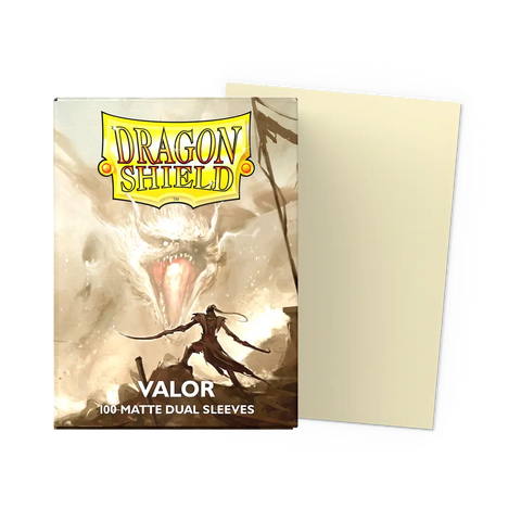 Dragon Shield - Standard Size Sleeves: Matte Dual - Valor