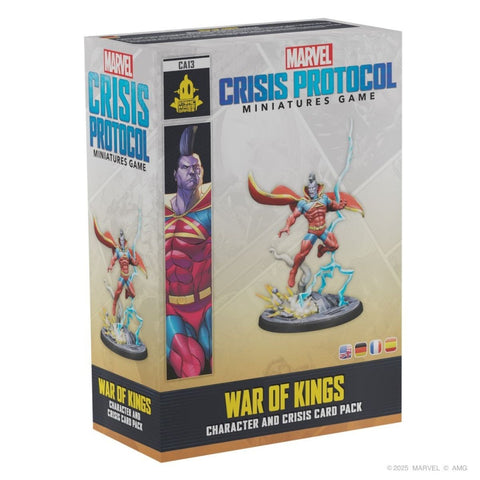 Marvel Crisis Protocol - (CA13) War of Kings Character and Crisis Card Pack