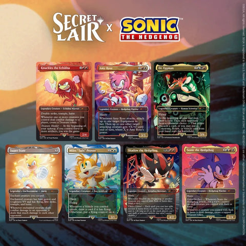 Magic: The Gathering - Secret Lair x Sonic: Friends and Foes