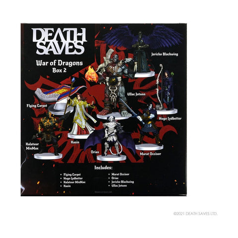 Death Saves: War of Dragons (Box Set 2)