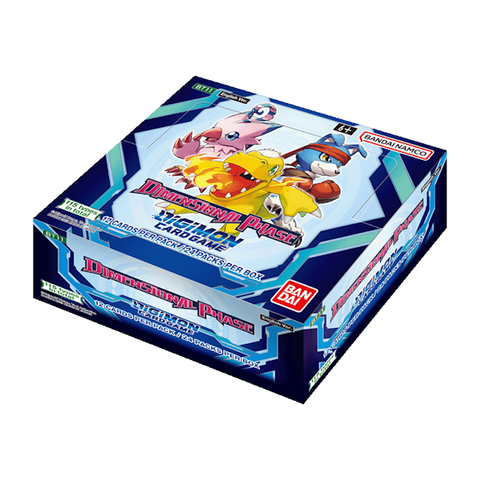[CLEARANCE] Digimon TCG [BT11] Dimensional Phase Booster Display