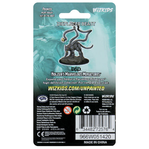 Dungeons & Dragons - Nolzurs Marvelous Miniatures: Displacer Beast