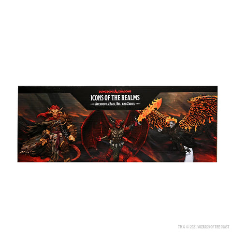 Dungeon & Dragons - Icons of the Realms: Archdevils Bael, Bel, and Zariel
