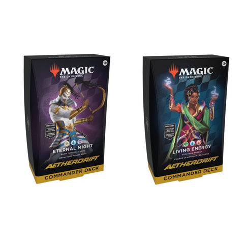 Magic the Gathering - Aetherdrift: Commander Decks (Set of 2)