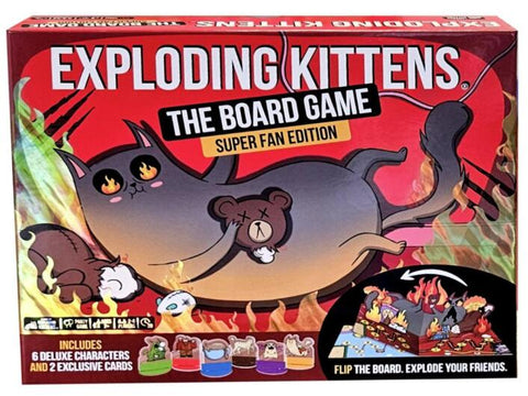 Exploding Kittens - The Board Game: Super Fan Edition (By Exploding Kittens)