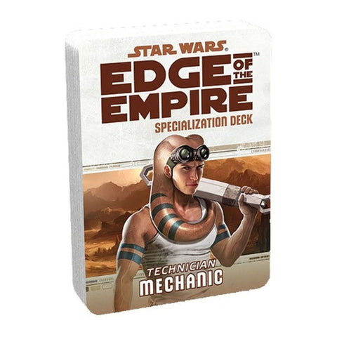 Star Wars: Edge of The Empire RPG - Specialisation Deck: Technician Mechanic