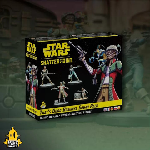 Star Wars: Shatterpoint - (SWP10) Thats Good Business Squad Pack (Hondo Ohnaka)