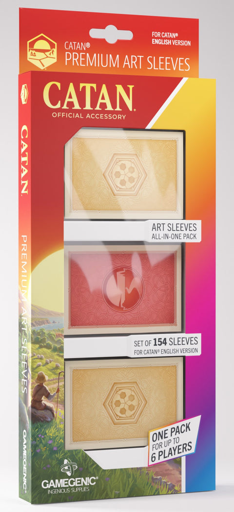 Gamegenic - Board Game Premium Art Sleeve: Catan