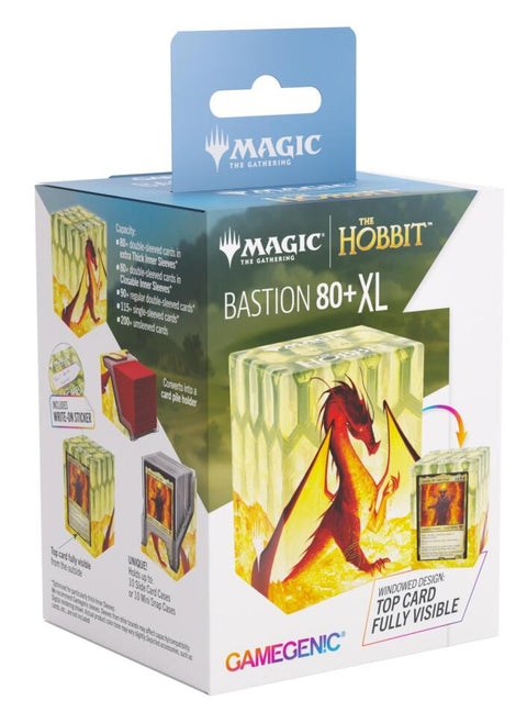 Gamegenic - Premium Standard-Size Art Sleeves: Magic the Gathering - The Hobbit: Smaug The Golden