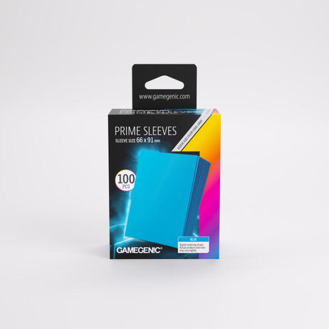 Gamegenic - Prime 100 Standard-Size Sleeve Range: Blue