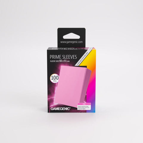 Gamegenic - Prime 100 Standard-Size Sleeve Range: Pink