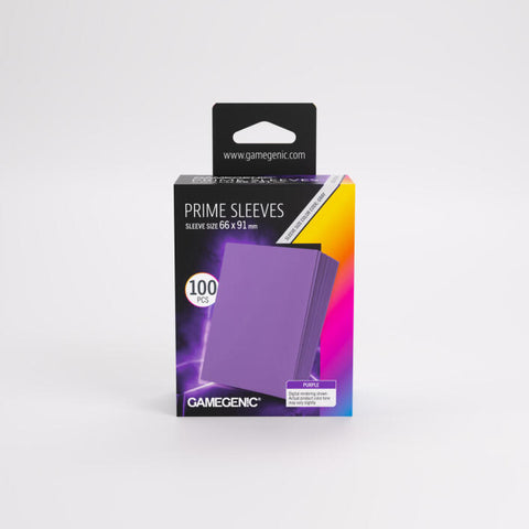 Gamegenic - Prime 100 Standard-Size Sleeve Range: Purple