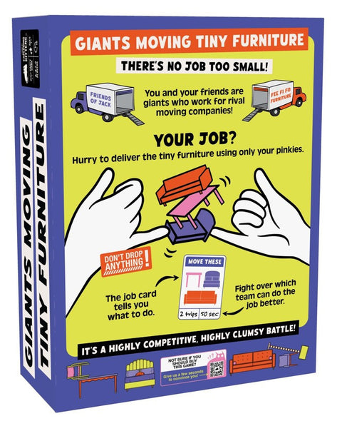 Giants Moving Tiny Furniture (By Exploding Kittens)