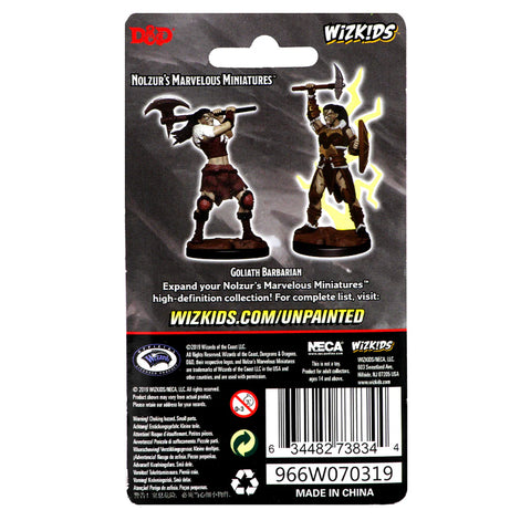 Dungeons & Dragons - Nolzurs Marvelous Miniatures: Female Goliath Barbarian