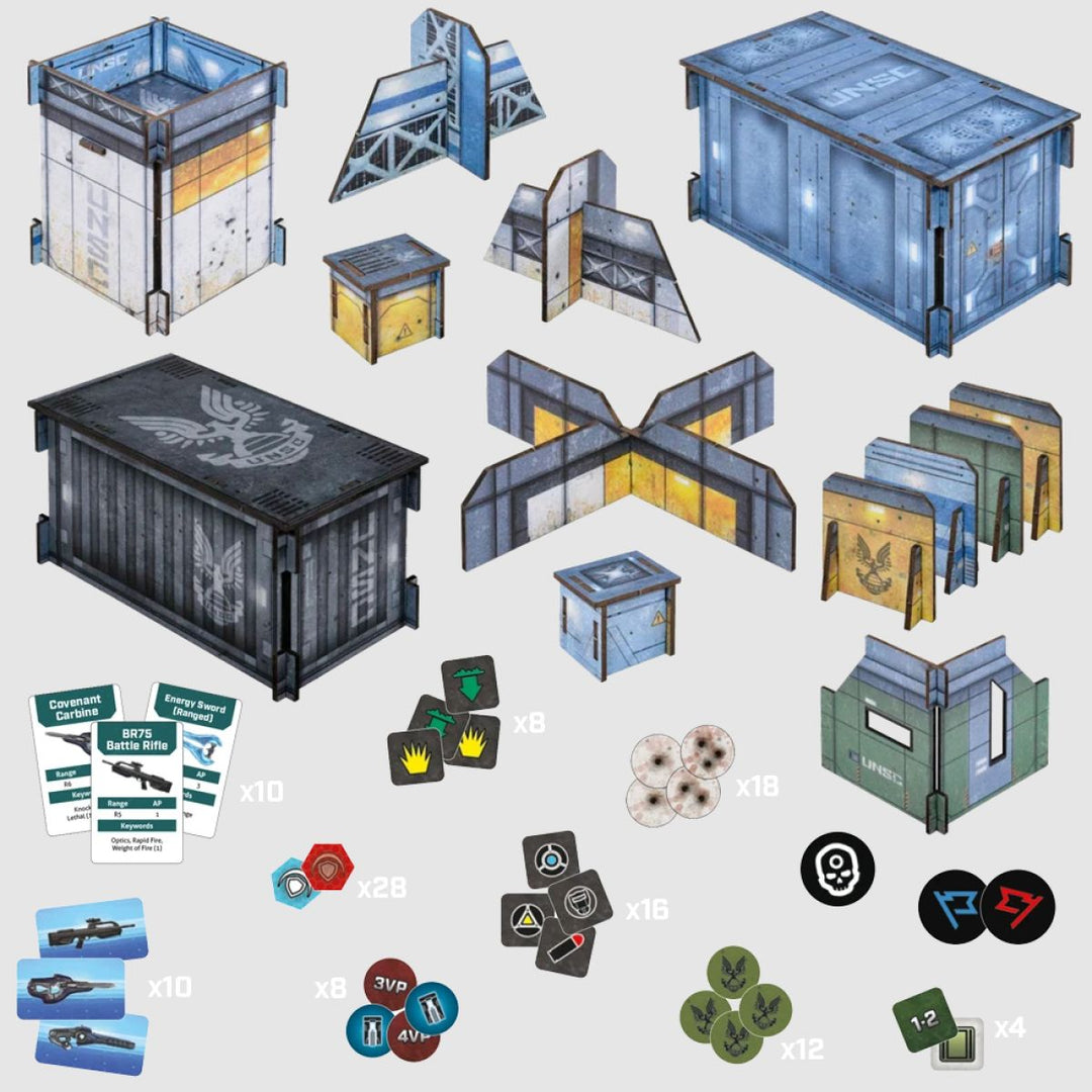 HALO Flashpoint - UNSC Base Terrain Set – Table Top Warfare