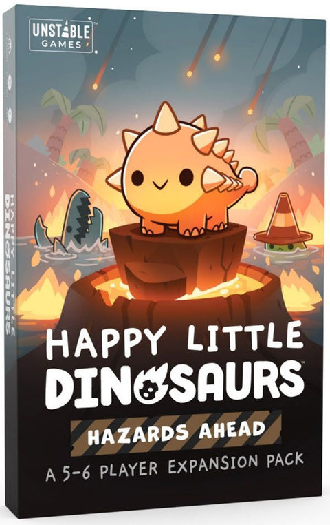 Happy Little Dinosaurs - Hazards Ahead: A 5-6 Player Expansion Pack