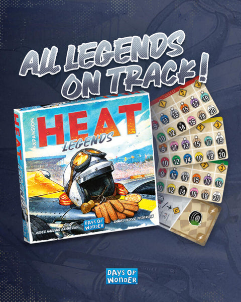 Heat: Pedal to the Metal - Legends Expansion
