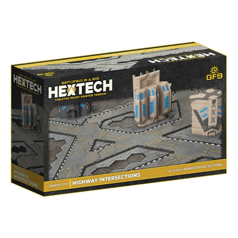 Battlefield in a Box - Hextech: Trinity City - Highway Intersections
