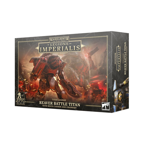 Legions Imperialis - Titan Legions: Reaver Titan With Melta Cannon & Chainfist (03-23)