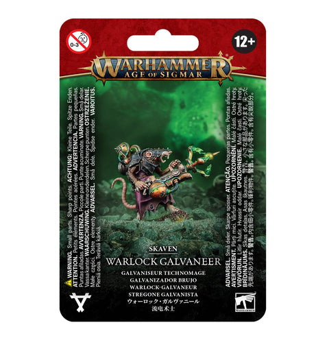 Age of Sigmar - Skaven: Warlock Galvaneer (90-51)