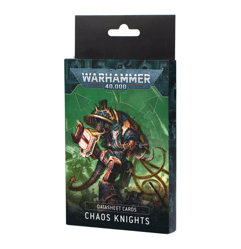 Warhammer 40000 - Chaos Knights: Datasheet cards (43-05)
