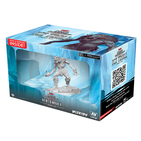 D&D Nolzurs Marvelous Miniatures - Ice Troll Paint Night kit