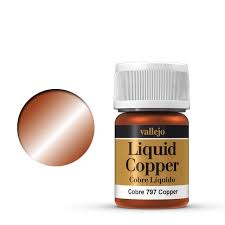 Vallejo - Liquid Metal Range: Copper