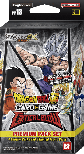 [CLEARANCE] Dragon Ball Super Card Game [PP13] Critical Blow Premium Pack