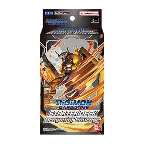[CLEARANCE] Digimon TCG [ST15] Dragon of Courage Starter Deck