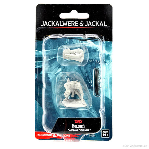 Dungeons & Dragons - Nolzurs Marvelous Miniatures: Jackalwere & Jackal