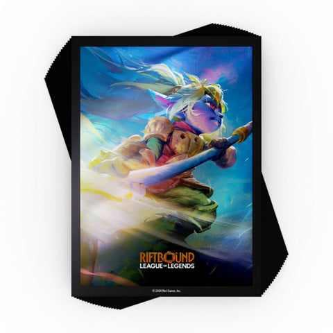 Riftbound TCG - Unleashed: Sleeves - Poppy, Keeper of the Hammer