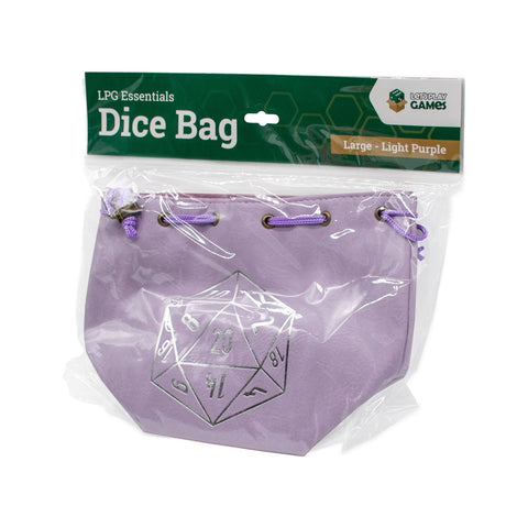 LPG Essentials Dice Bag Large Light Purple