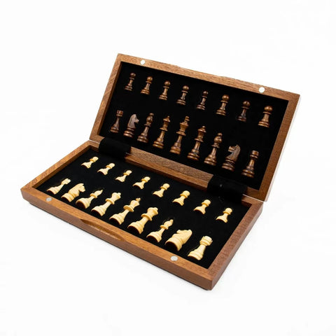 LPG Classics: Wooden Magnetic Chess Set 30cm