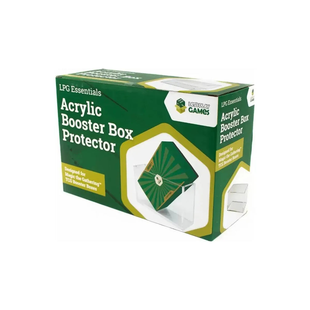 Draft Protection Box LPG Essentials - Acrylic Booster Box Protector - MTG Draft Booster Box ...
