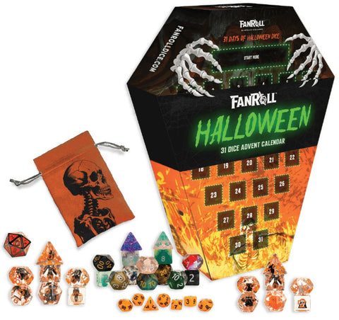 Fanroll - Halloween: 31 Dice Advent Calendar