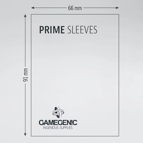 Gamegenic - Prime Standard-Size Double Sleeving Pack: Black