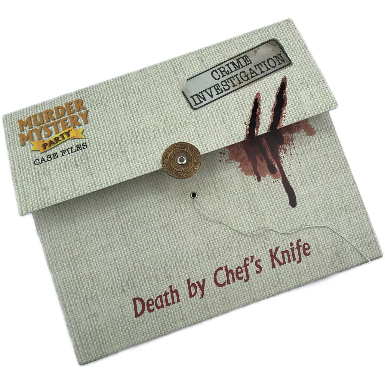 Murder Mystery Party Case Files Death by Chefs Knife Table Top Warfare