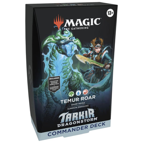 Magic The Gathering - Tarkir Dragonstorm: Commander Decks - Temur Roar