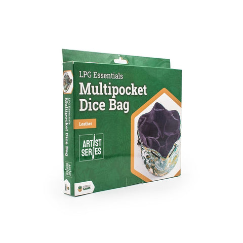 LPG Essentials - Multipocket Dice Bag Leather - Artist Series: Cara